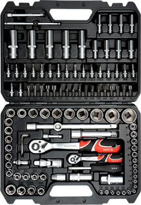 НАБОР ИНСТРУМЕНТОВ 1/2 1/4 108ПР YT-38791   бывший арт. 5997741453